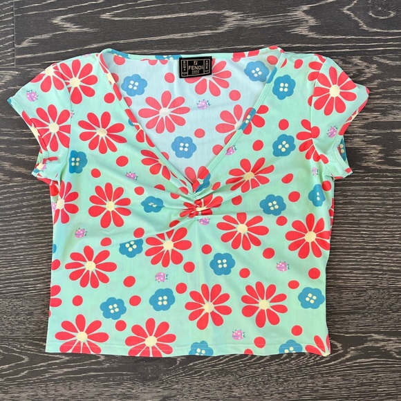 Auth VTG FENDI Top